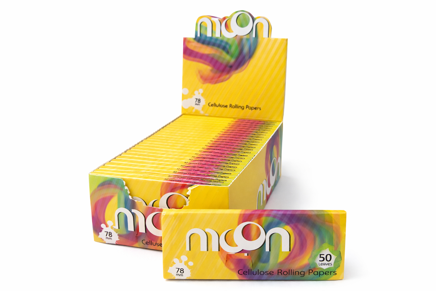 🌙 Papel de Fumar Moon de Celulosa Transparente – Natural, Limpio y de Combustión Lenta