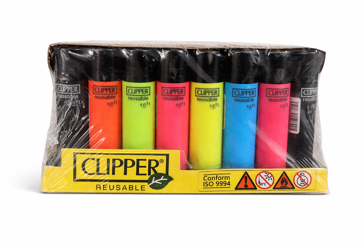 🔥 Clipper Soft – Encendedor Reutilizable con Tacto Suave