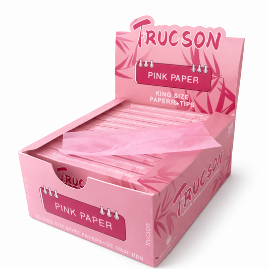 💗 Papel de Liar King Size Rosa – Estilo, Suavidad y Combustión Lenta
